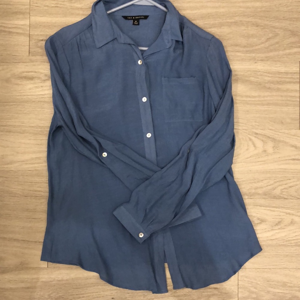 Zac & Rachel Long sleeve button up top
